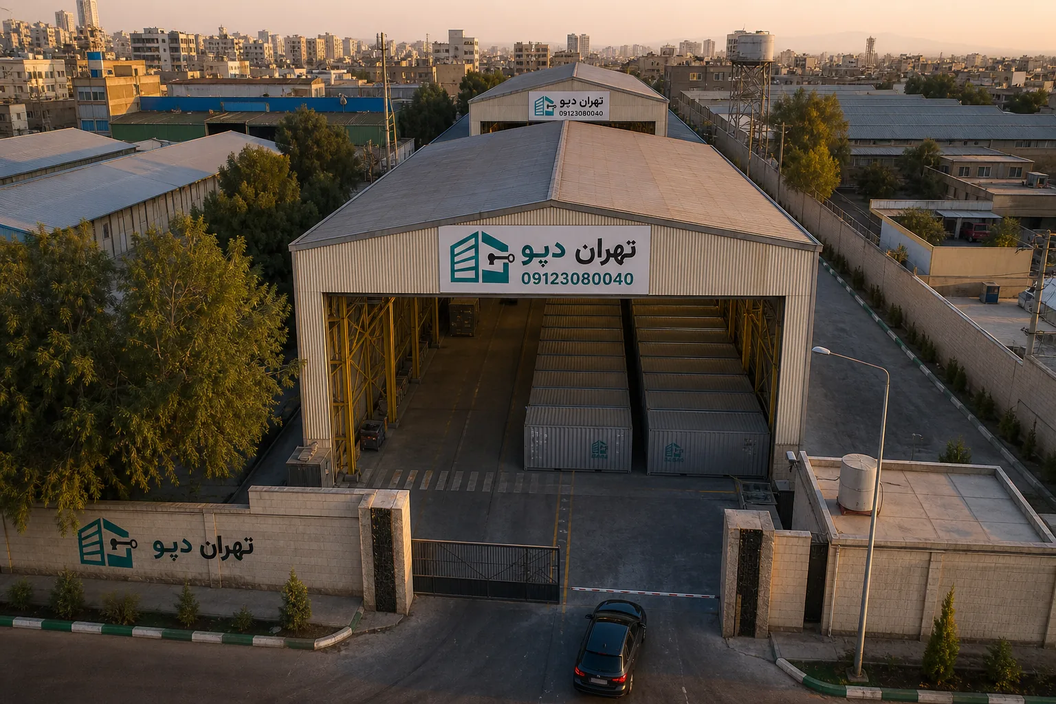 انبار کانتینری