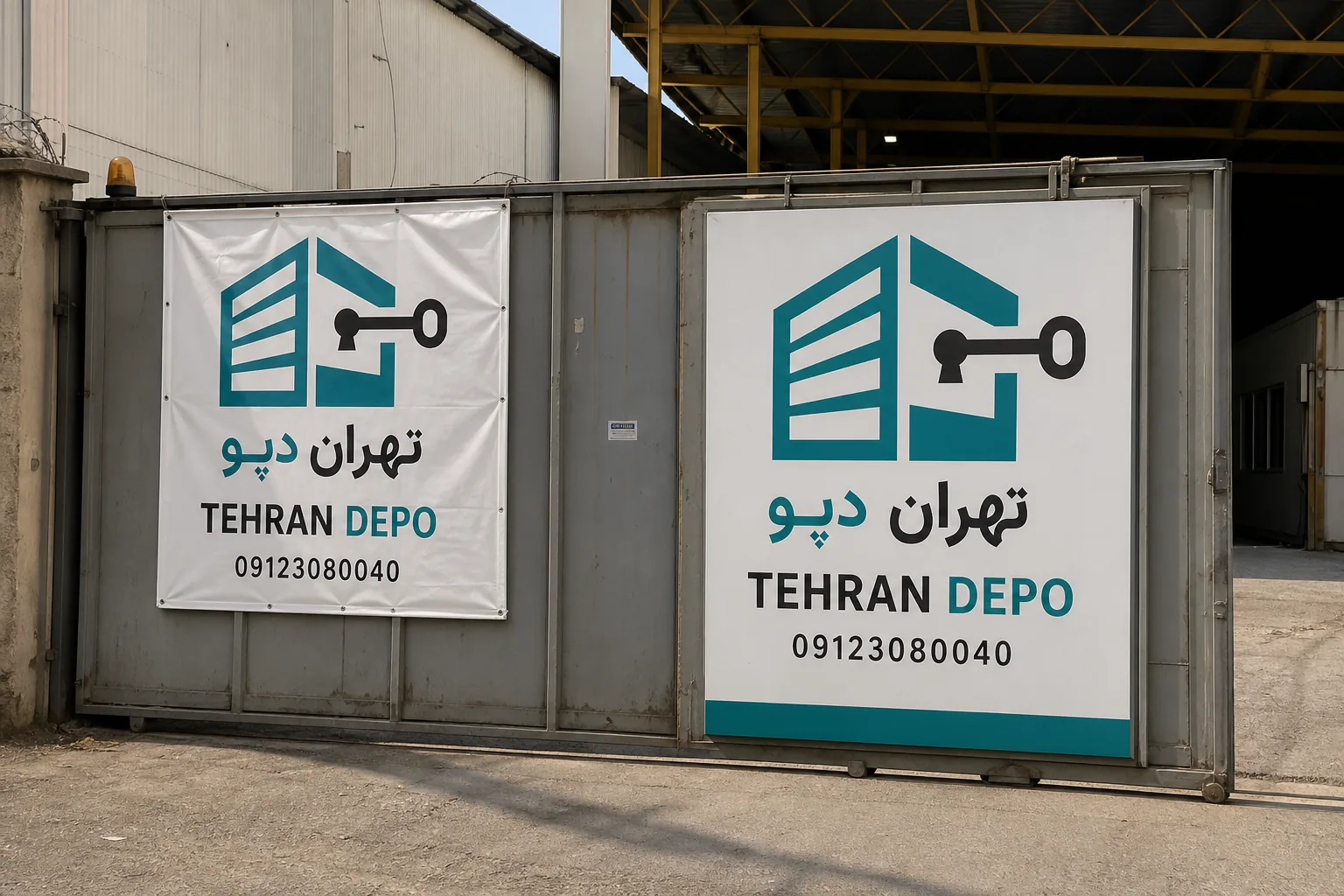 انبار کانتینری در افسریه