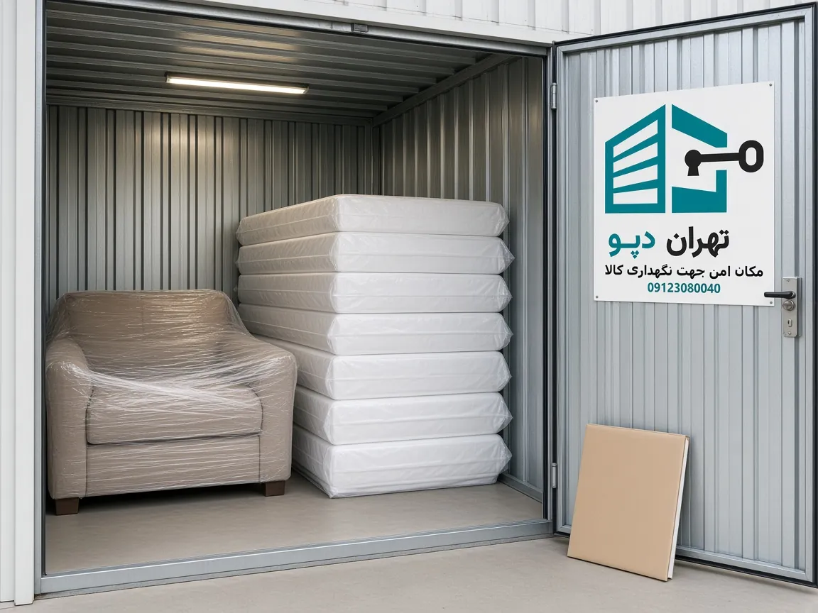 انبار در پردیس تهران